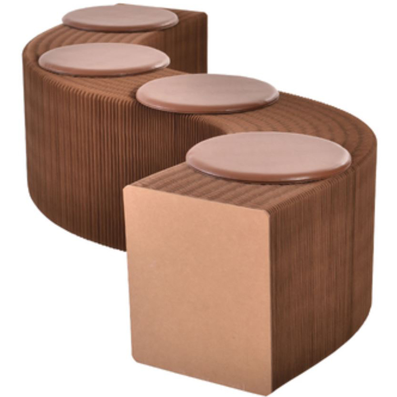 foldable cardboard stool