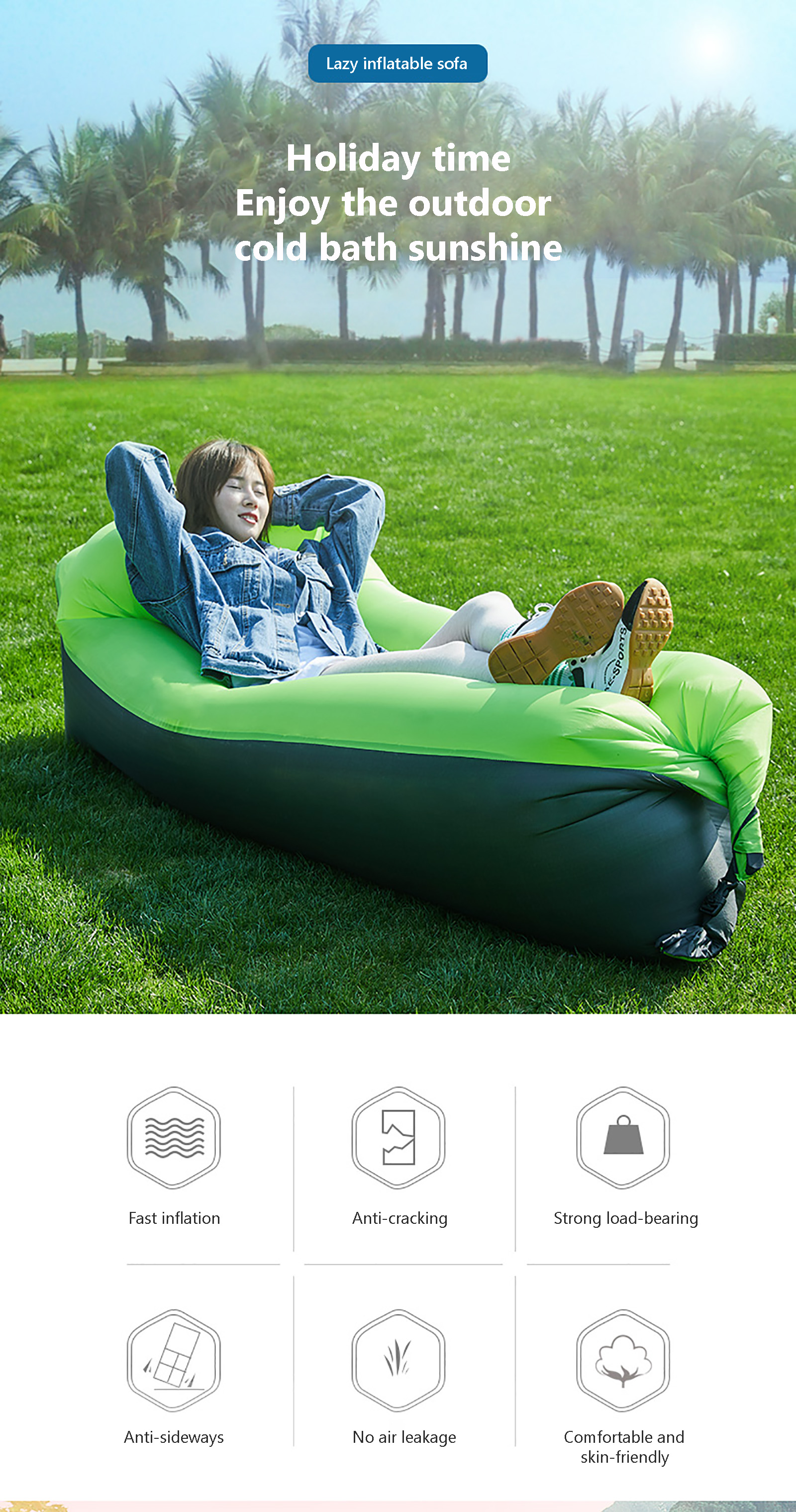 AutomatIc Inflatable Sleeping Bed 2 Person Air Mattress Thickened Portable  Car Outdoor Lazy Cushion Self Driving Camping - buy AutomatIc Inflatable  Sleeping Bed 2 Person Air Mattress Thickened Portable Car Outdoor Lazy
