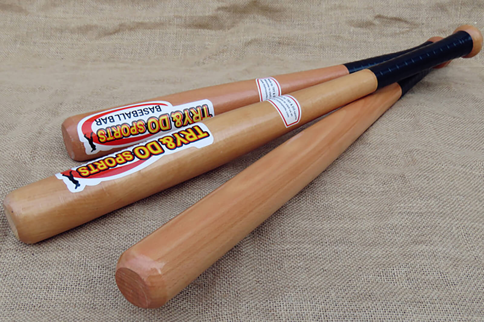 Sport Wood Baseball Bats Self Defense Softball Bat 60cm