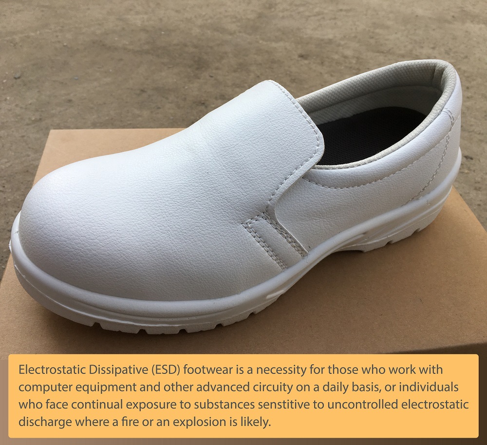 ESD Shoes With Velcro Manufacturer Supplier in Delhi