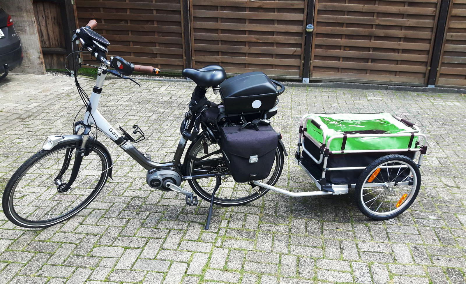Foldable Luggage Bag Trailer Bicycle Bike Cargo Wheels Fishing Outdoor –  ottostore