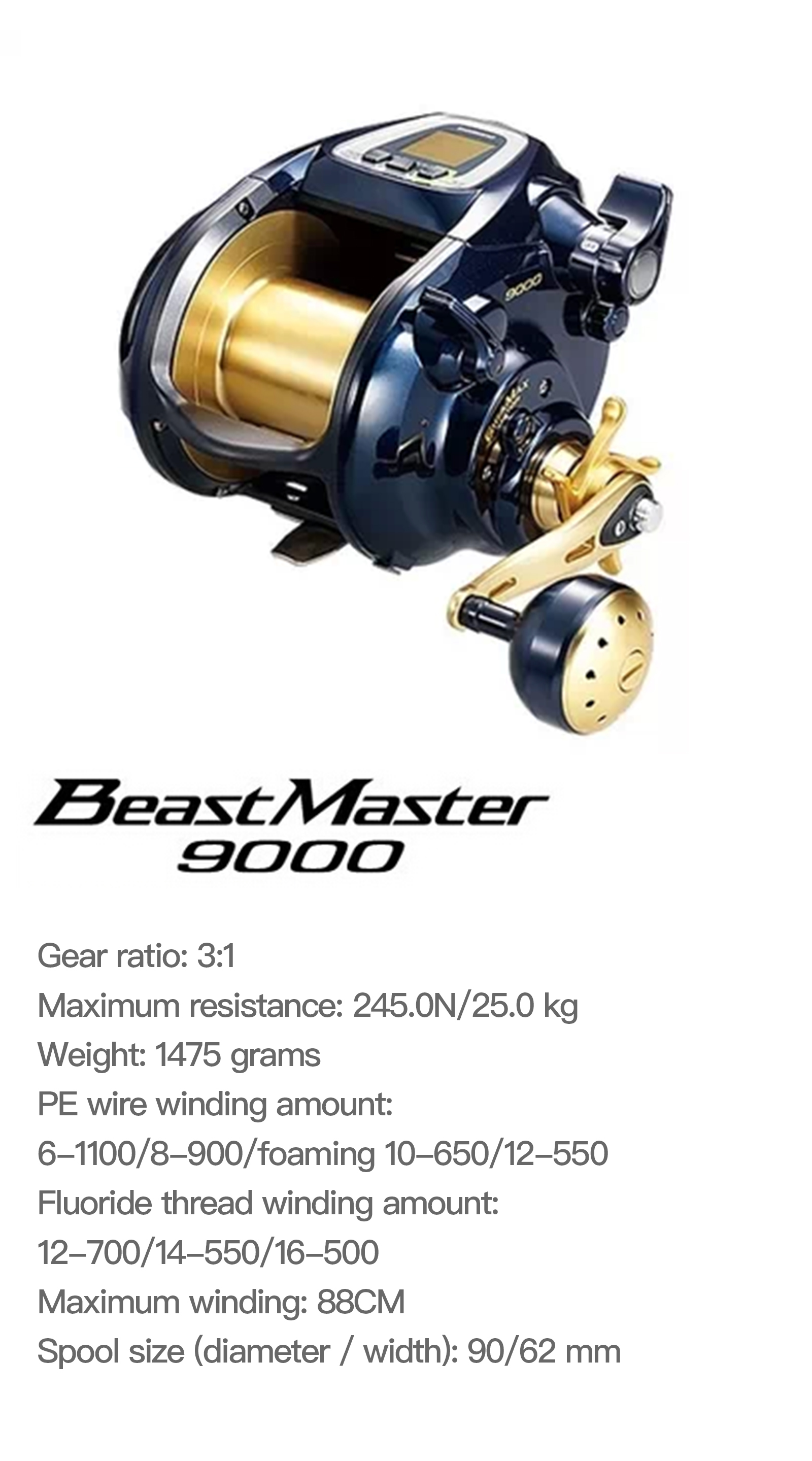 SHIMANO Beastmaster 9000 Electric Reel Diving gear – ottostore